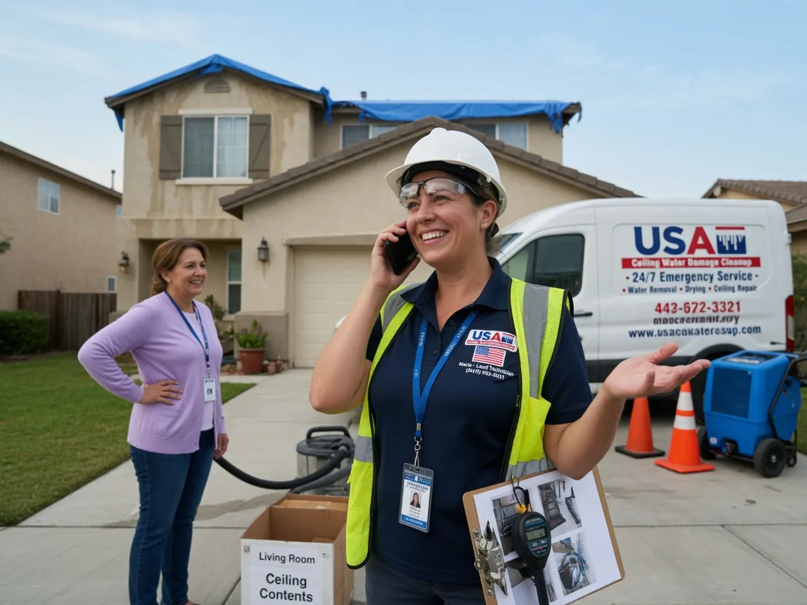 Ceiling Water Damage Restoration Celeste, TX FAQs