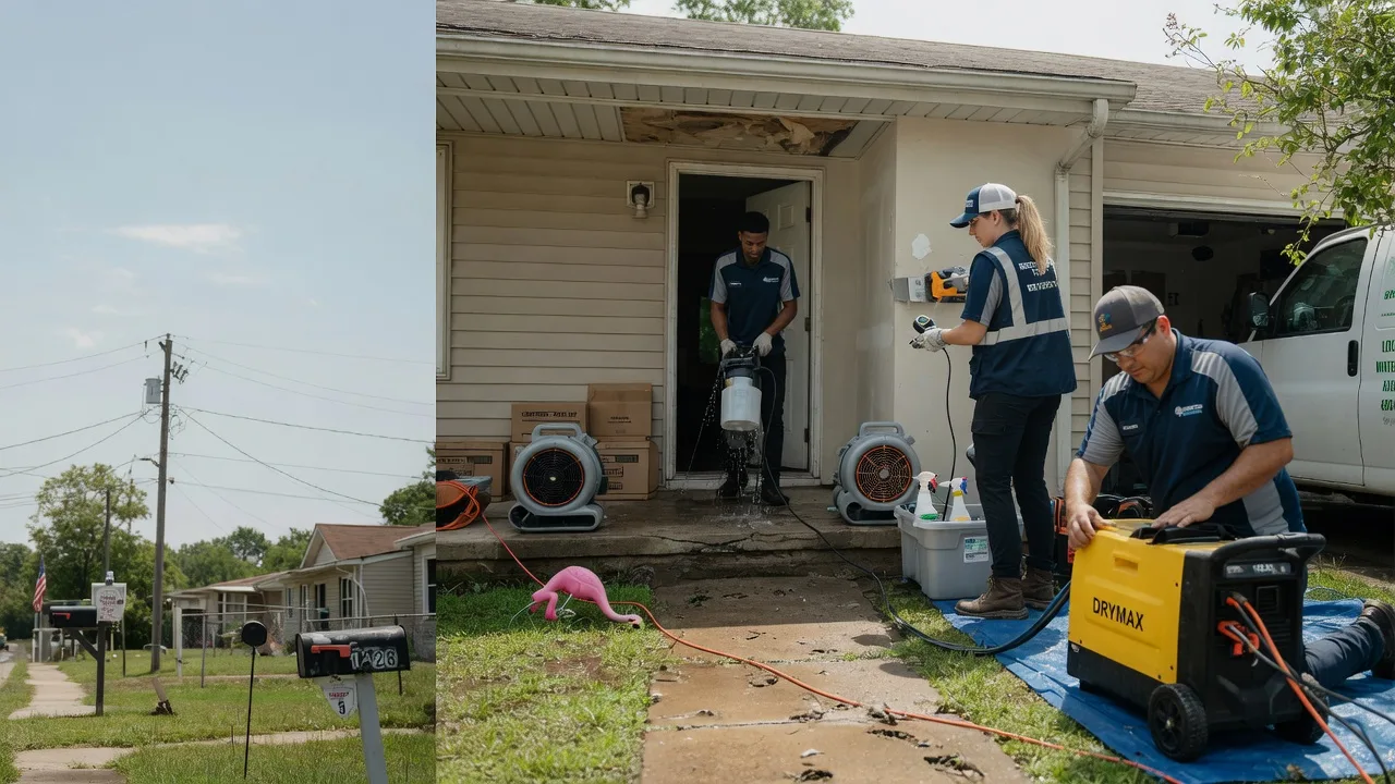 Storm Damage Water Removal in Celeste, TX near me